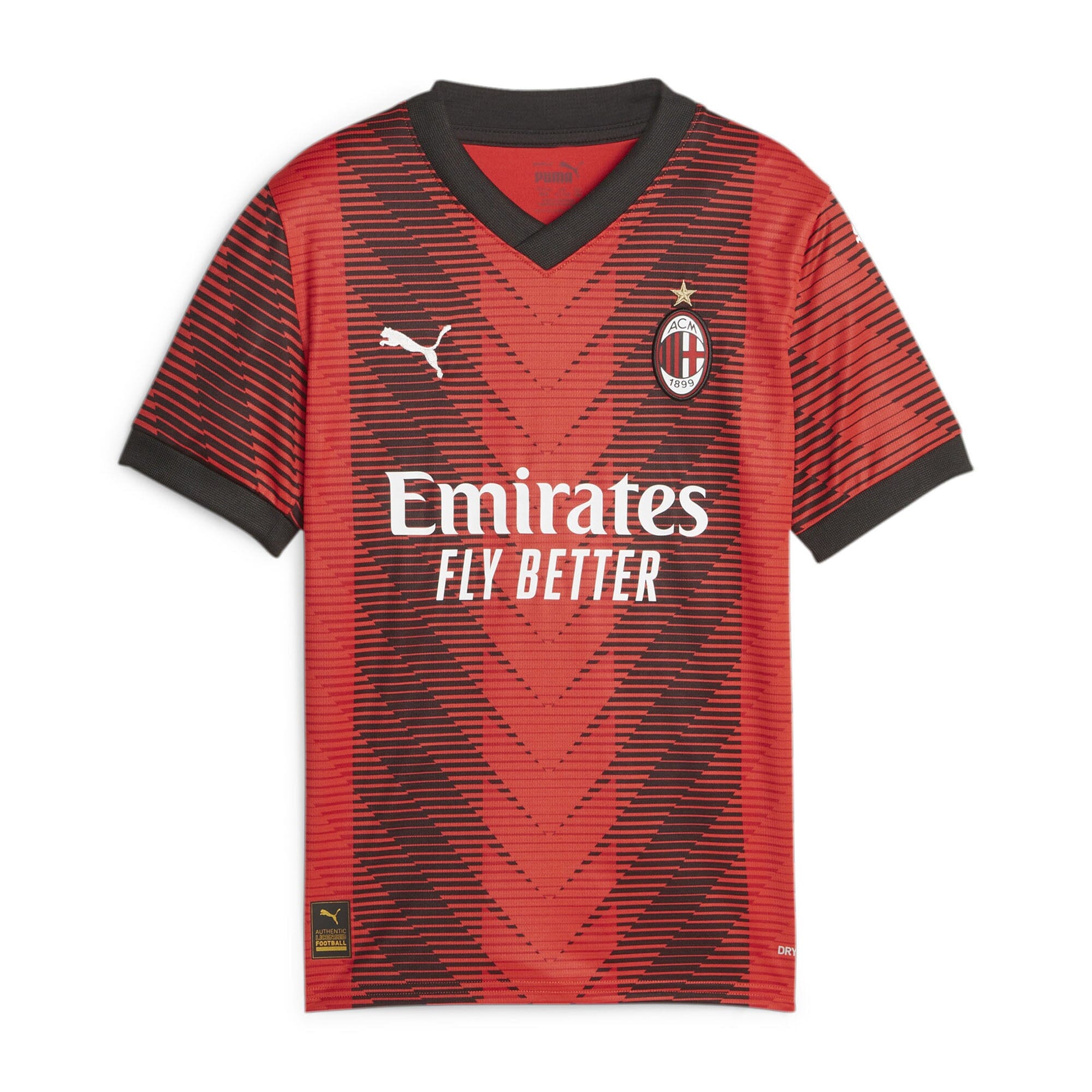 Puma Youth AC Milan 2023 Home Replica Jersey | 77038501 Apparel Puma Adult Small Red 