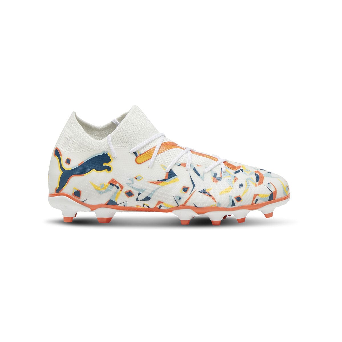 Puma Youth Future 7 Match Creativity FG/AG Soccer Cleats | 10784601 Soccer Shoes Puma 2 White 