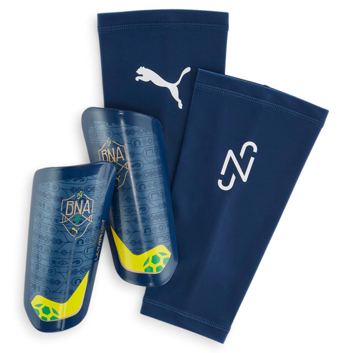 Puma Youth Neymar BNA Ultra Light Sleeve | 03096001 Shinguard Puma Small Blue 