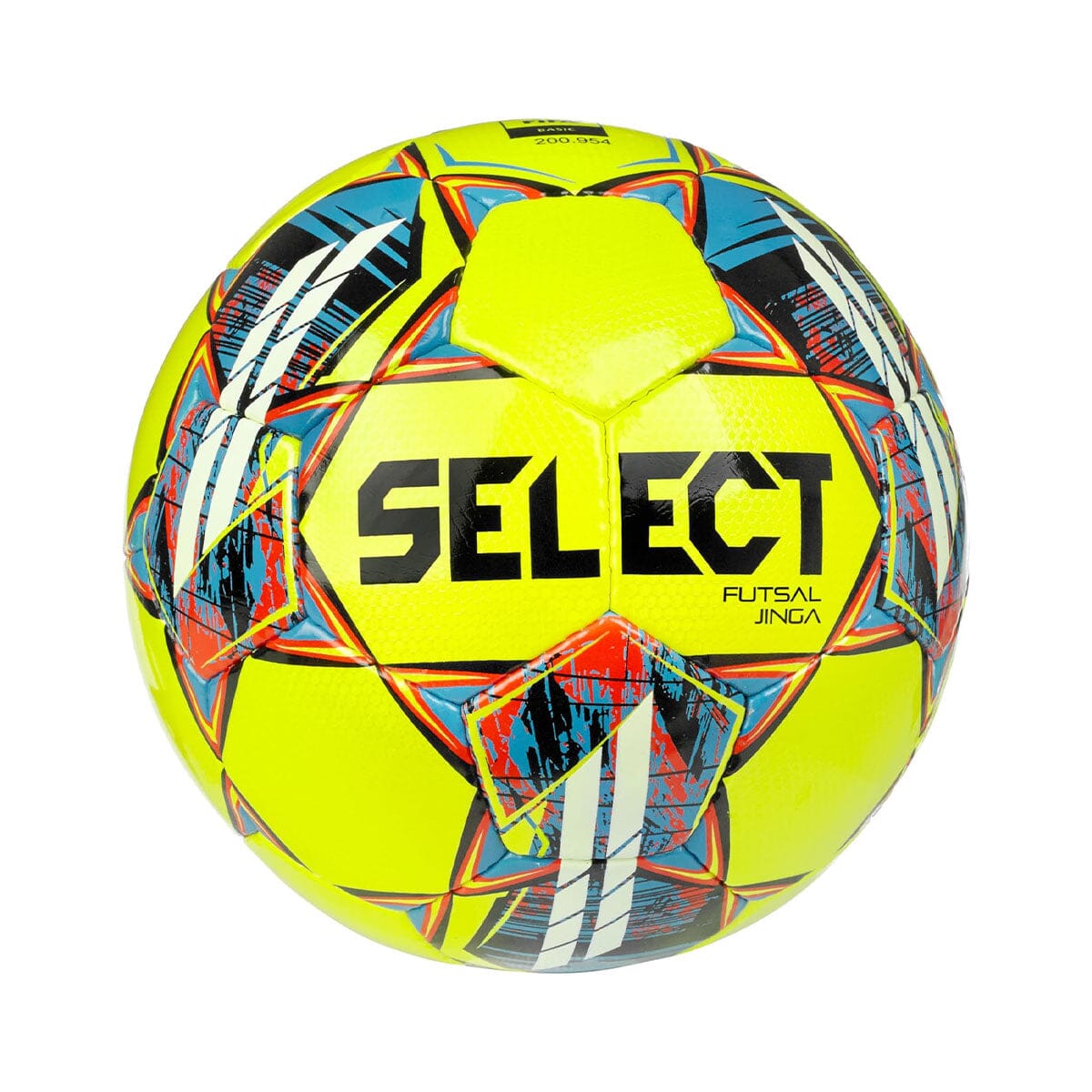 Select Jinga V22 Futsal Ball Soccer Ball Select Senior(Size 4) Yellow 