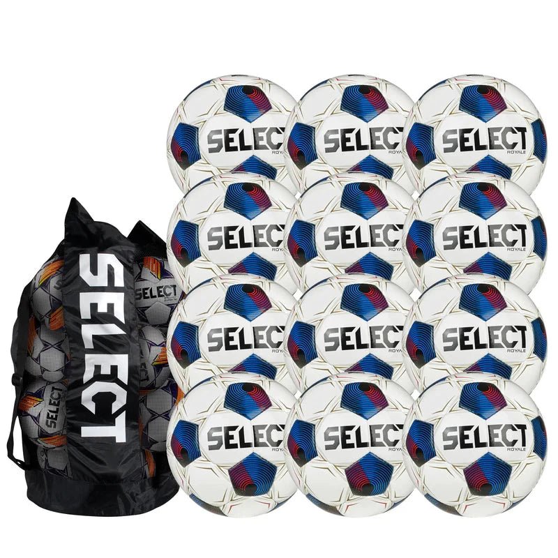 Select Royale v25 Pack - 12 Balls + Duffle - Goal Kick Soccer