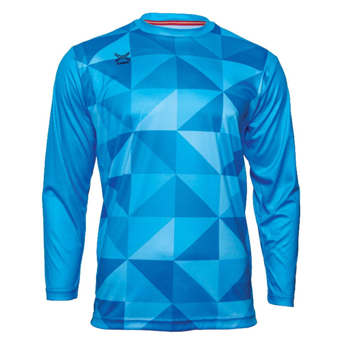 Shutout Goal Keeper Shirt - Unisex Shirt Xara Soccer Columbia Blue Youth Small 