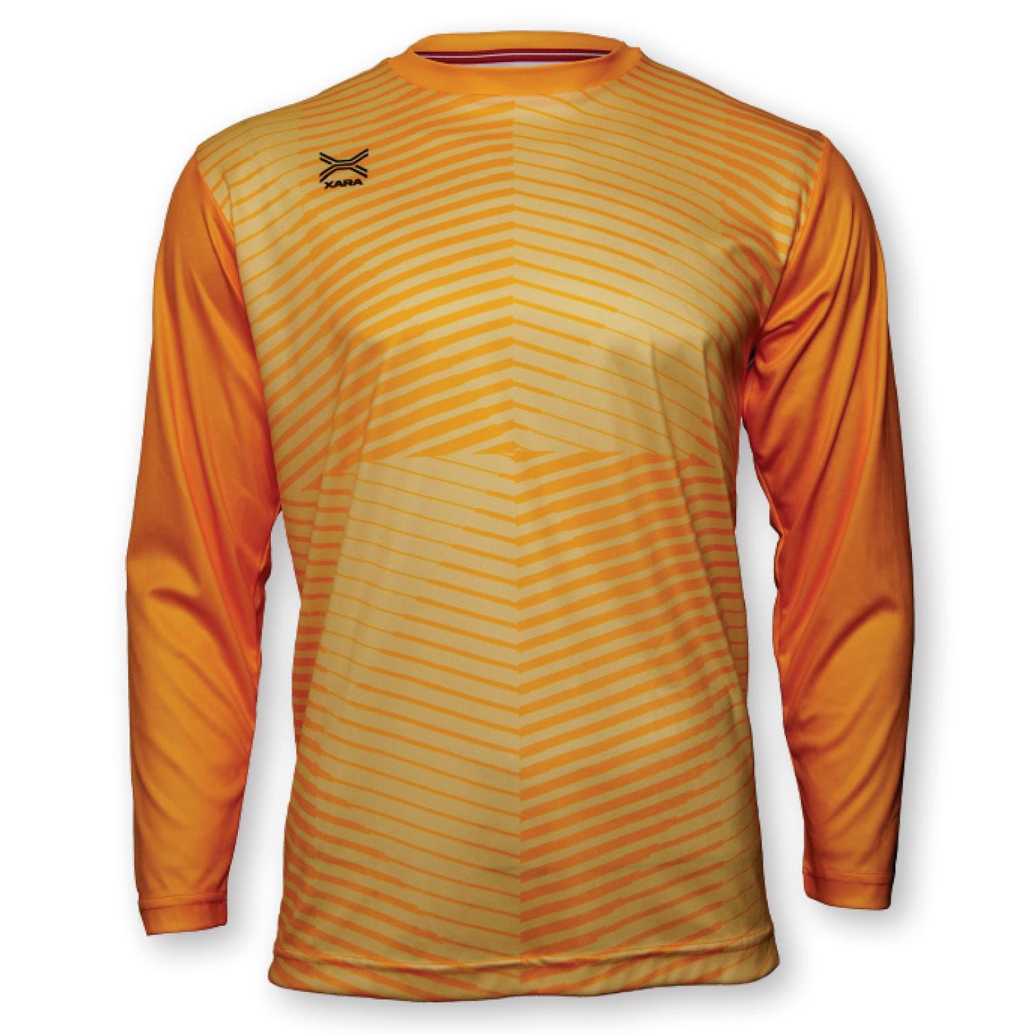 Shutout Goal Keeper Shirt - Unisex Shirt Xara Soccer Gold Youth Small 