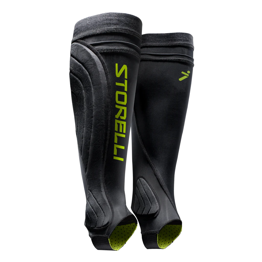 Storelli Men&#39;s BodyShield Leg Guard Leg Guard Storelli Adult Medium Black 