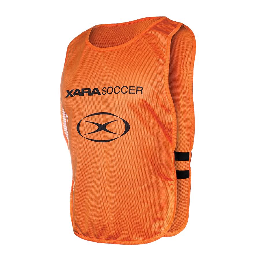 Training Bib - Unisex Coaches Gear Xara Soccer Orange Youth 