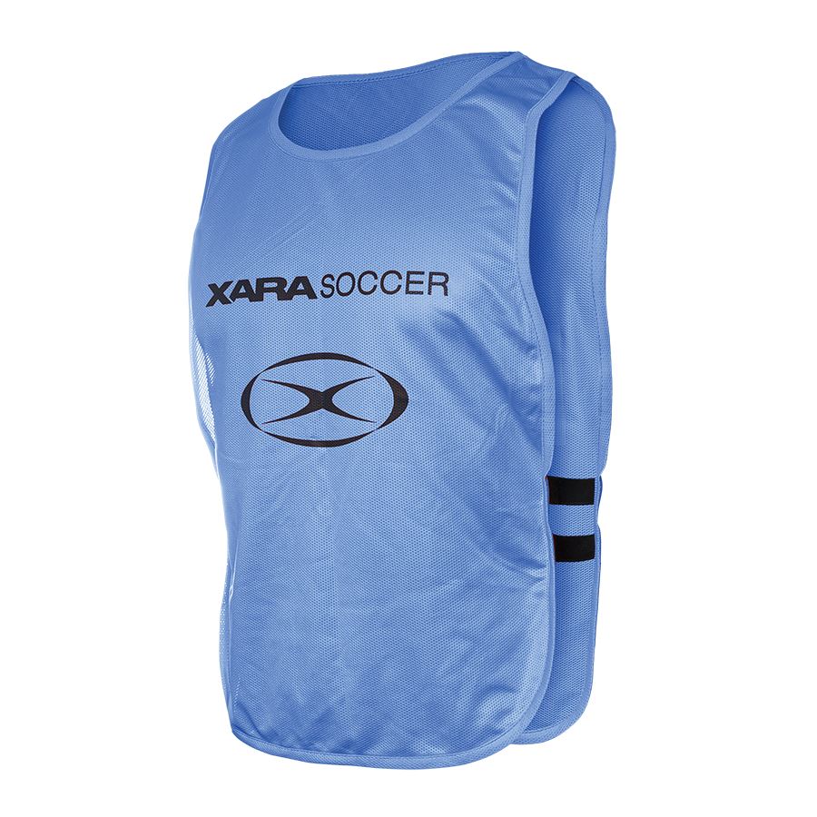 Training Bib - Unisex Coaches Gear Xara Soccer Sky Blue Youth 