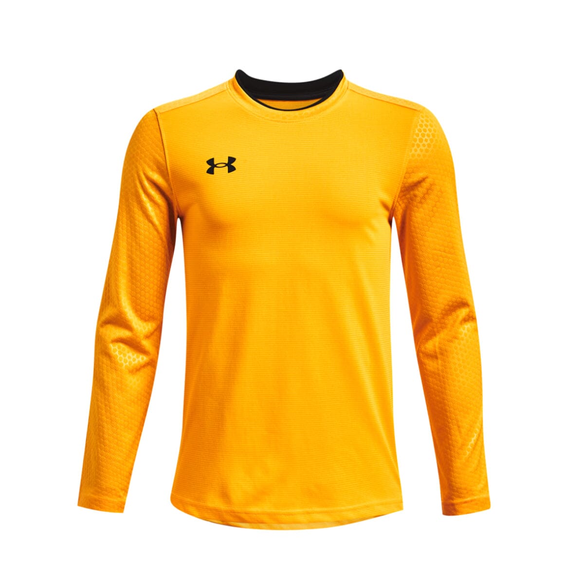 Under Armour Youth UA Wall Goalkeeper Jersey |1364967 Goalkeeper Gear Under Armour Youth Medium Steeltown Gold / Black 