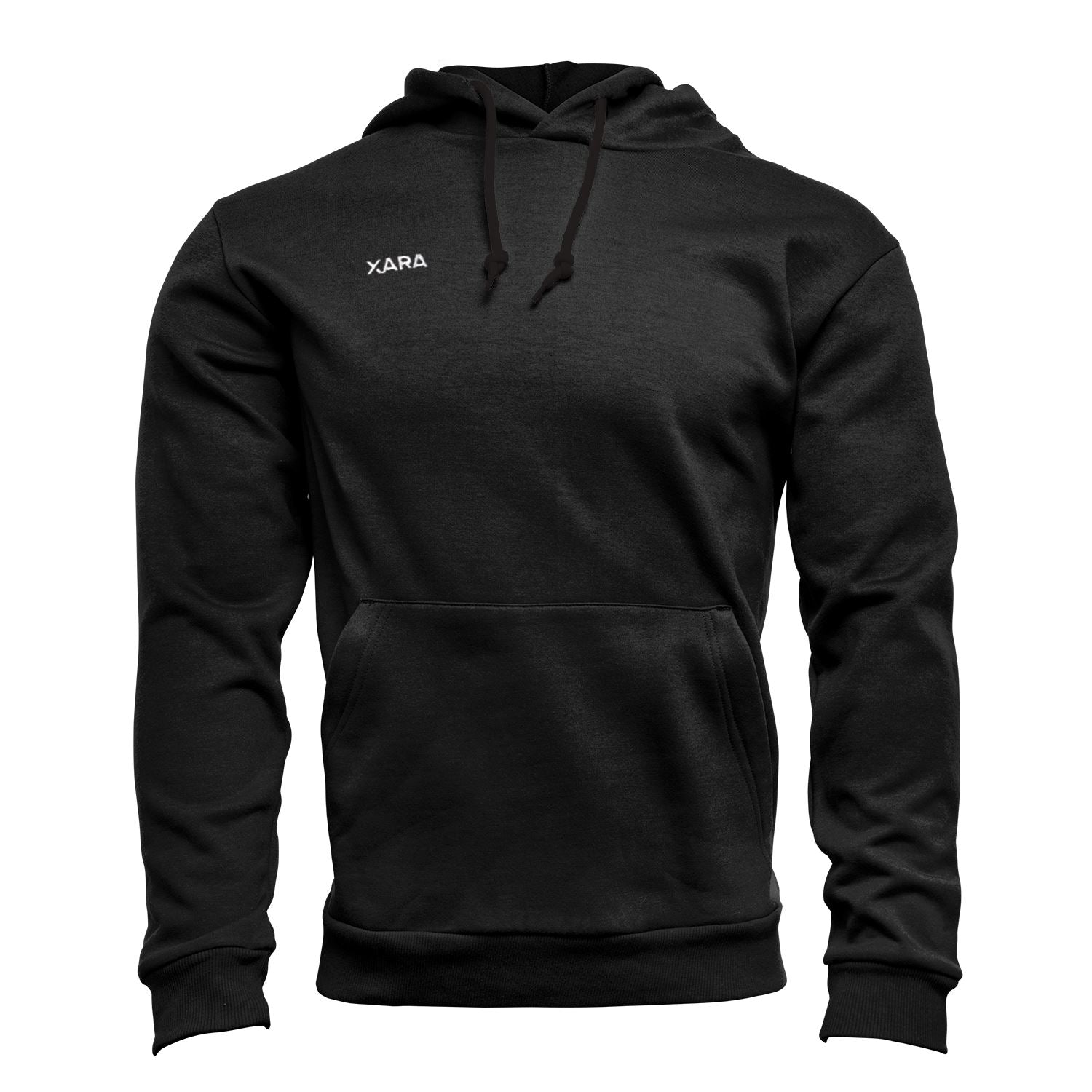 Villa Hoody - Unisex Outerwear Xara Soccer Black Youth Extra Small 