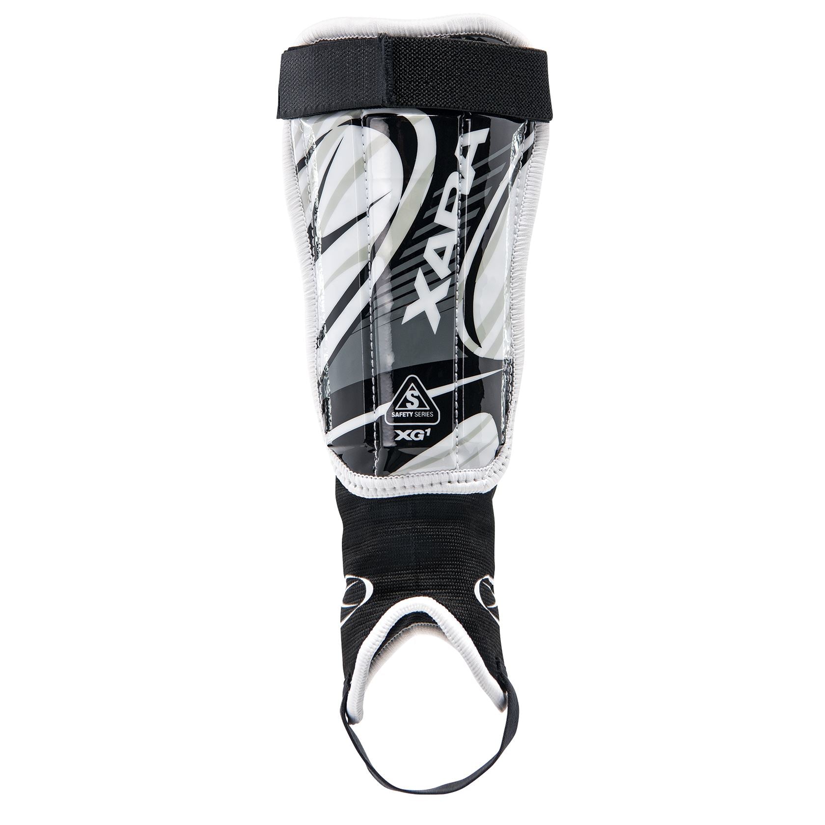 XG1 V4 Guard Shinguards Xara Soccer White/Black XXXS 