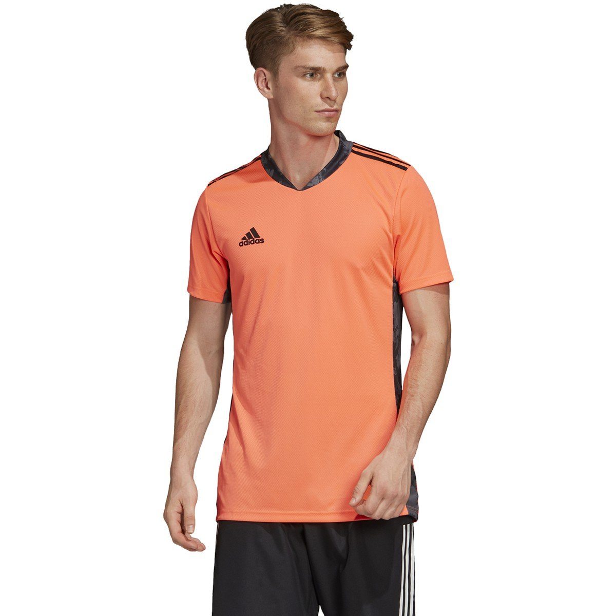 adidas ADIPRO 20 GOALKEEPER JERSEY | FI4203 Jersey Adidas Adult Small Signal Coral / Black 