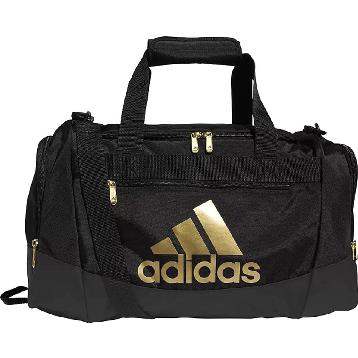adidas Defender IV Duffel Bag Small | 5151718 Bags Adidas OSFA Black/Gold Metallic 