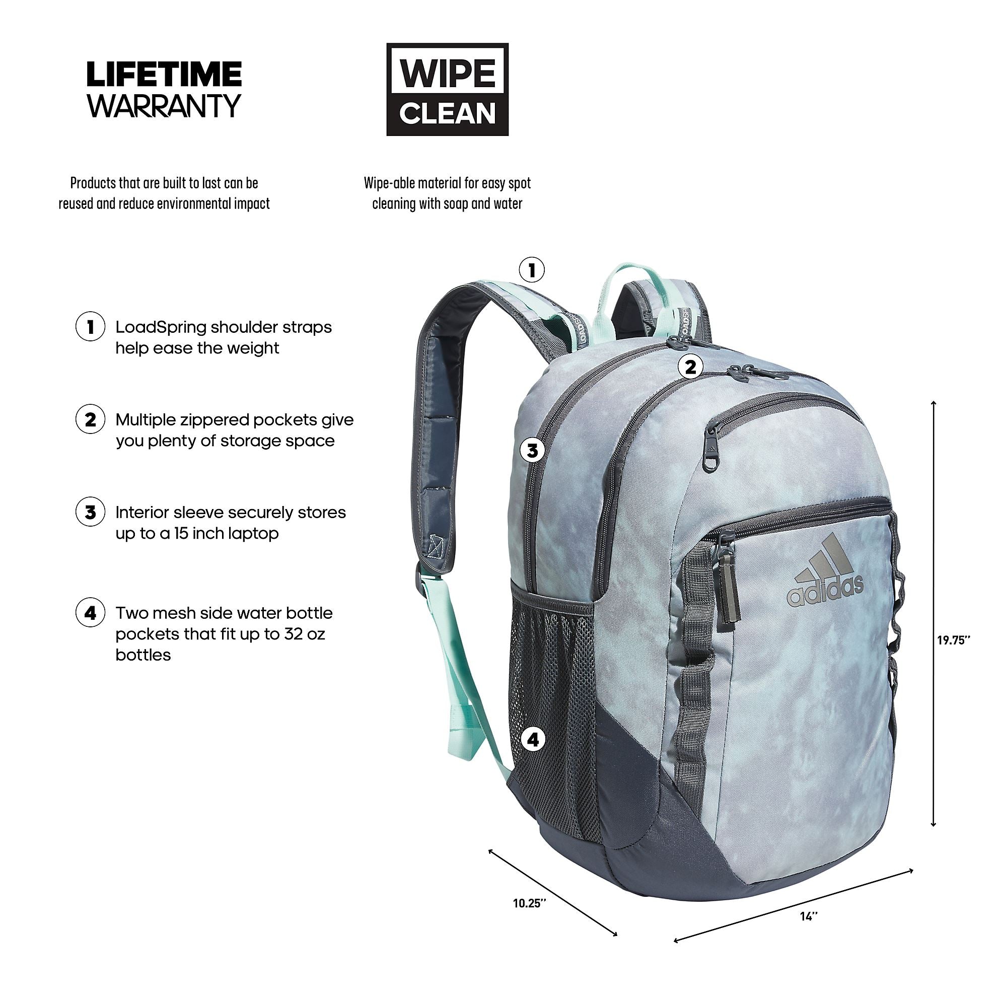 adidas Excel 6 Backpack | 5156589 Backpack Adidas 