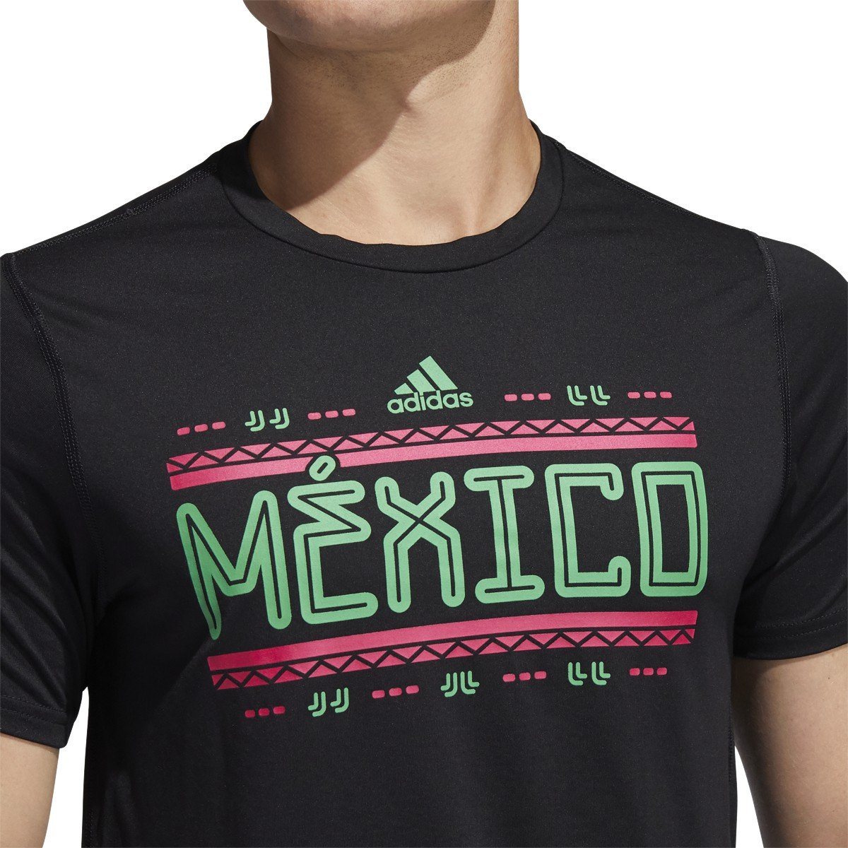 adidas Men's 2020-21 Mexico Creator Box Logo Tee | GN1762 Apparel Adidas 