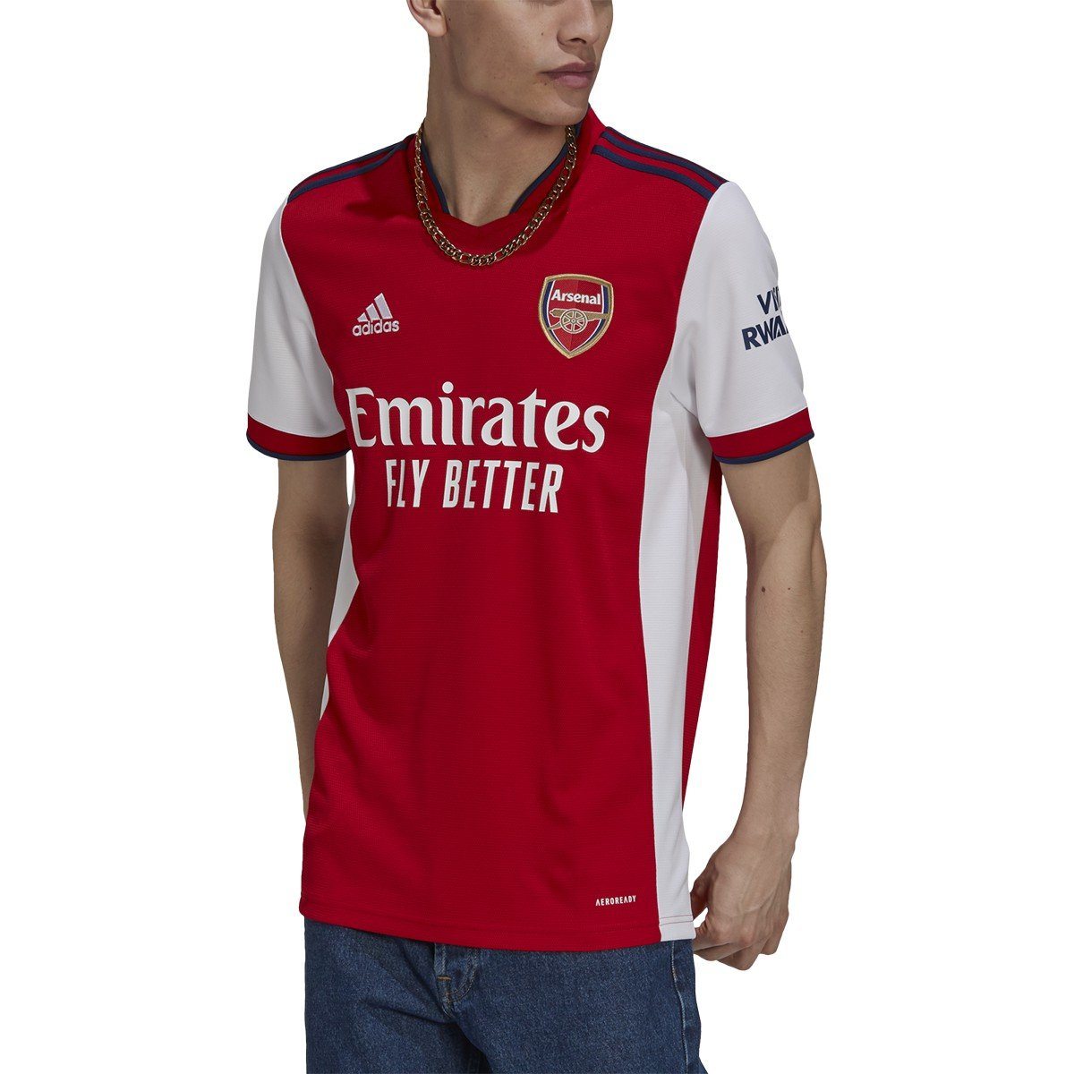 adidas Men's 2021-22 Arsenal FC Home Jersey | GM0217 Jersey Adidas 