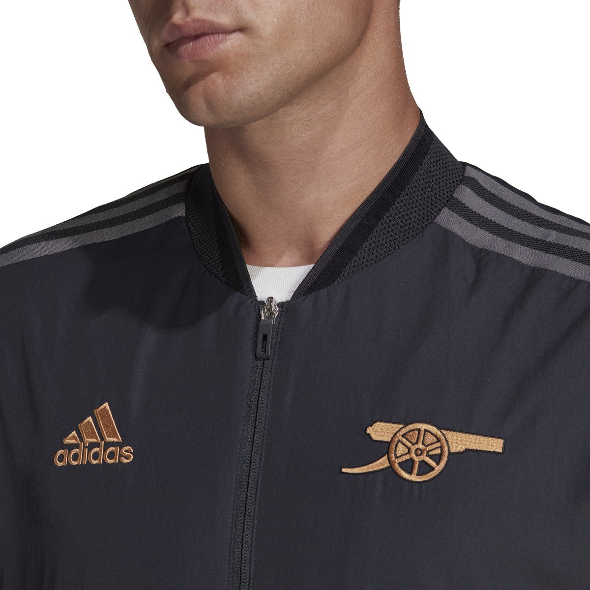 2023 Los Angeles FC adidas Reversible Anthem Jacket
