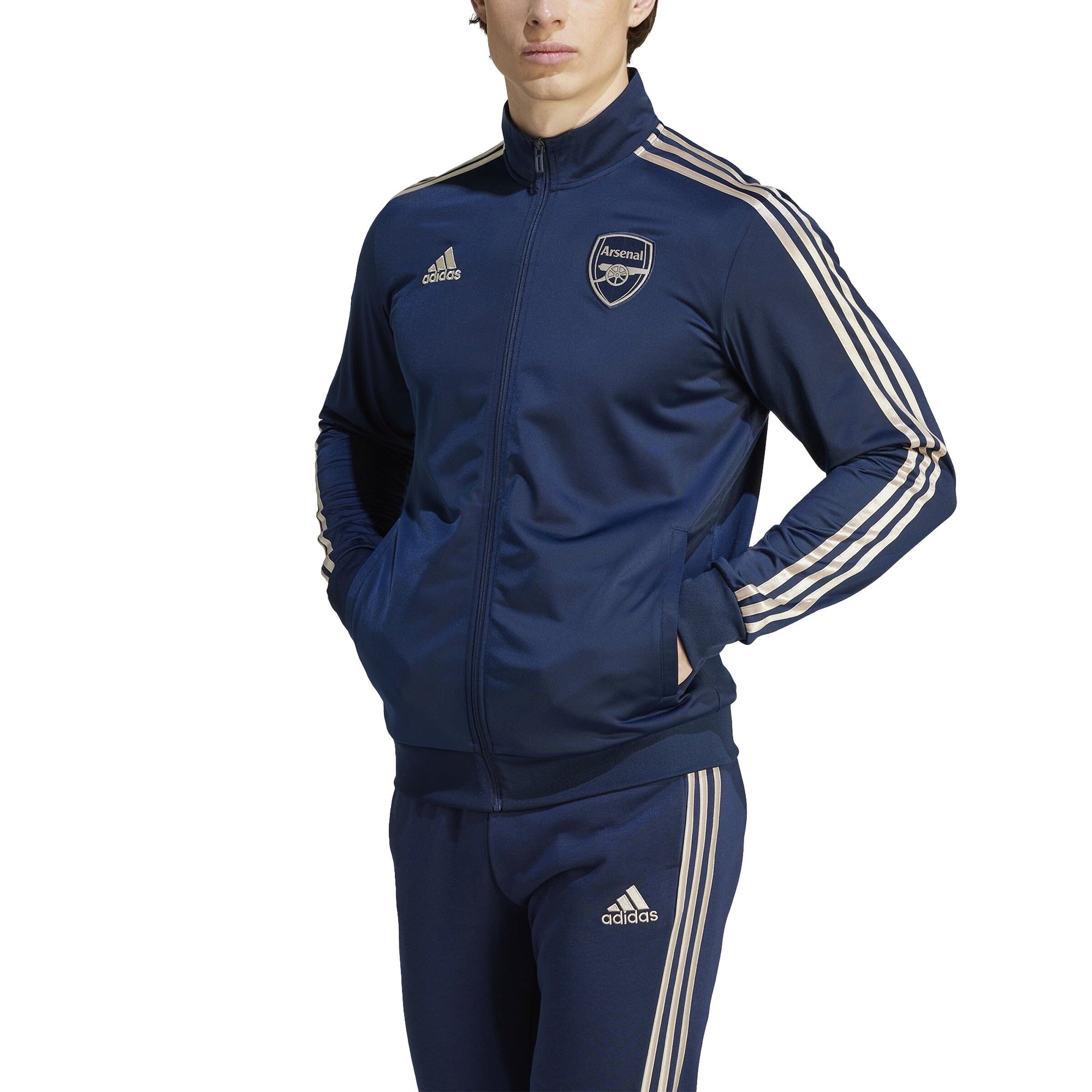 adidas Men's Arsenal FC 23/24 DNA Track Top | HZ2044 Apparel Adidas 