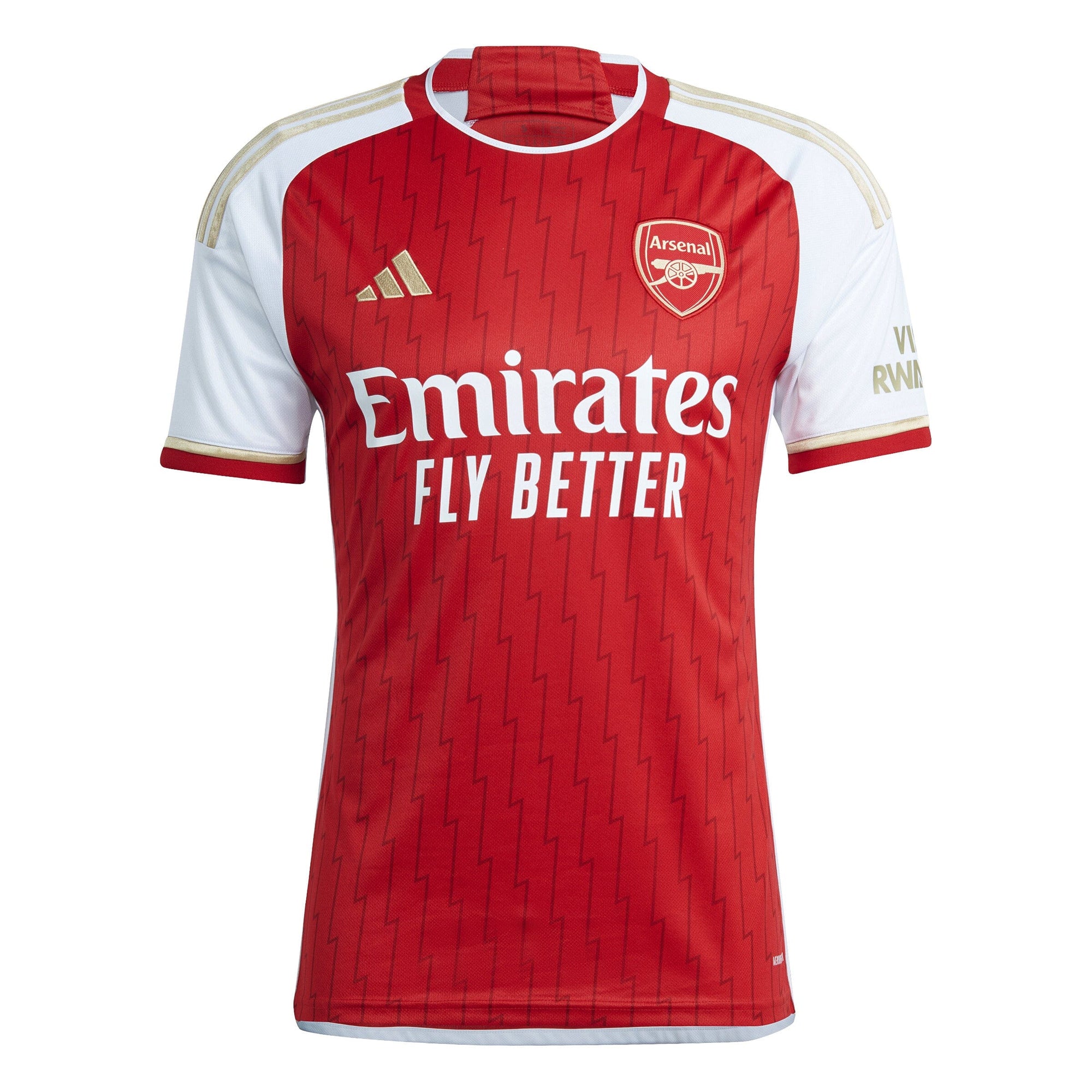 adidas Men's Arsenal FC 23/24 Home Jersey | HR6929 Jersey Adidas Adult Small Better Scarlet / White 