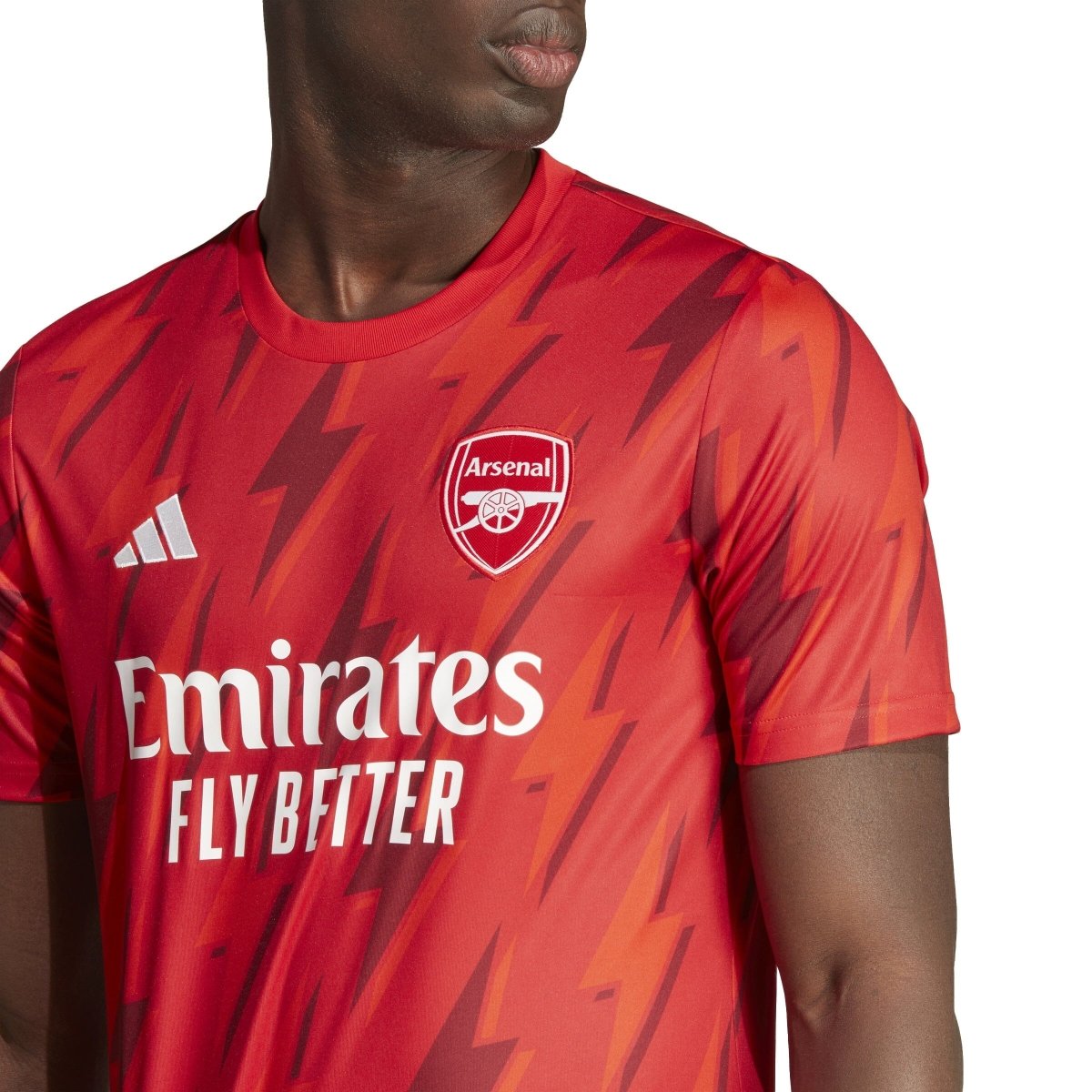 adidas Men's Arsenal FC 23/24 Pre - Match Jersey | HZ2193 - Goal Kick Soccer