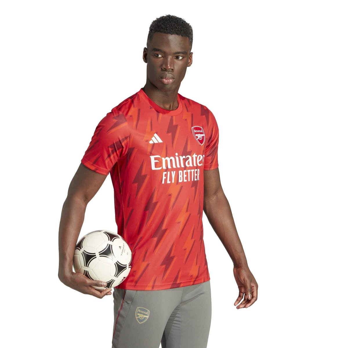 adidas Men's Arsenal FC 23/24 Pre - Match Jersey | HZ2193 - Goal Kick Soccer