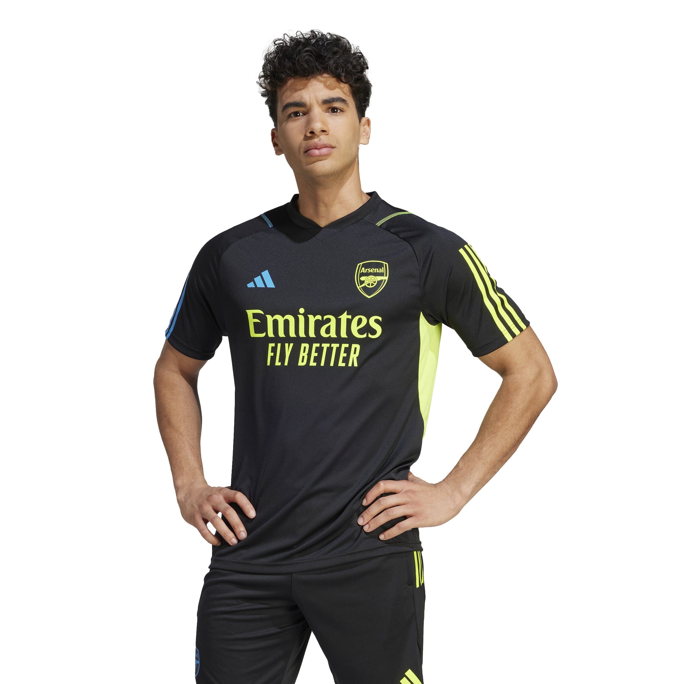 Adidas Arsenal 2023 Black Training Jersey, Men's, Small