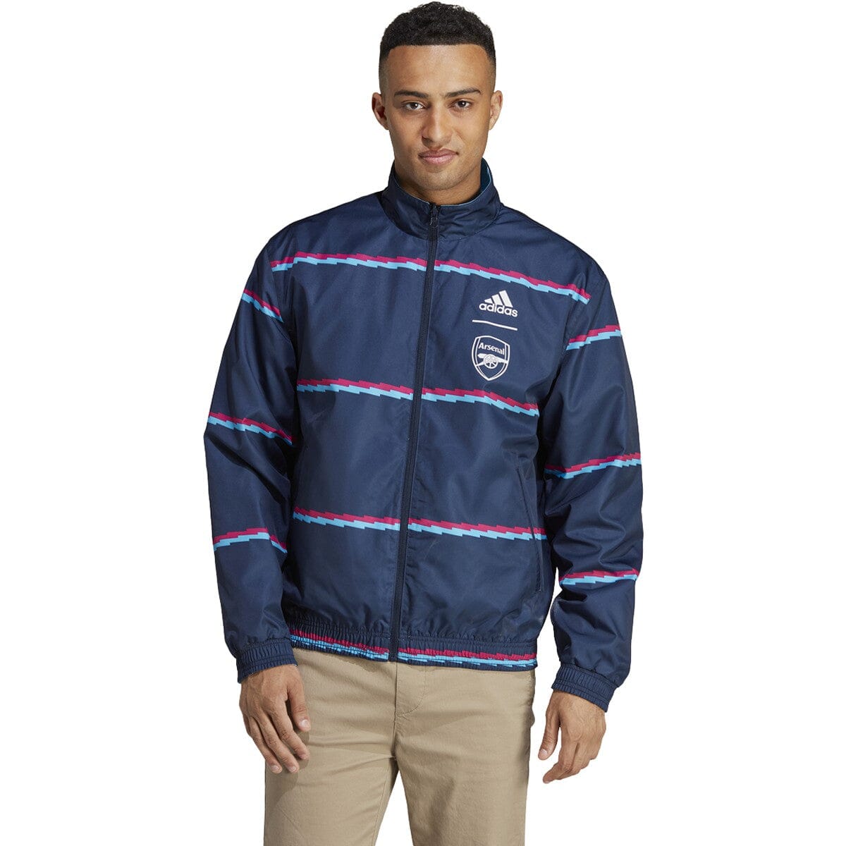 adidas Men's Arsenal FC Anthem Jacket | HT7155 - Goal Kick Soccer