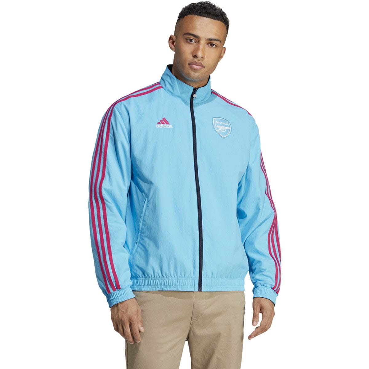 adidas Men's Arsenal FC Anthem Jacket | HT7155 - Goal Kick Soccer