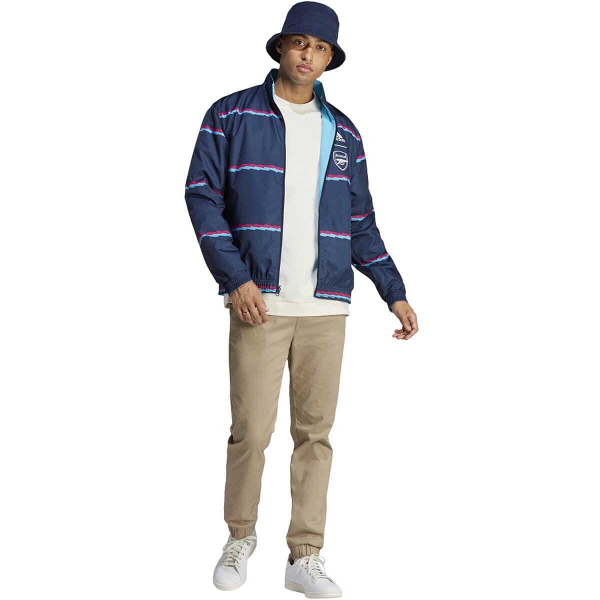 adidas Men's Arsenal FC Anthem Jacket | HT7155 - Goal Kick Soccer