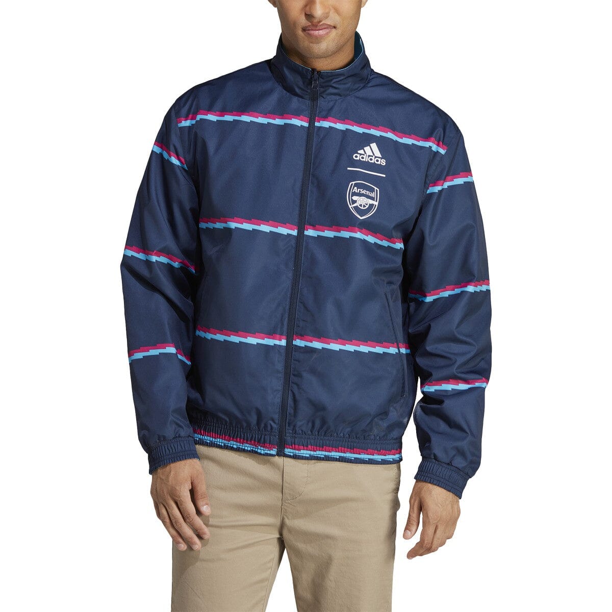 adidas Men's Arsenal FC Anthem Jacket | HT7155 - Goal Kick Soccer