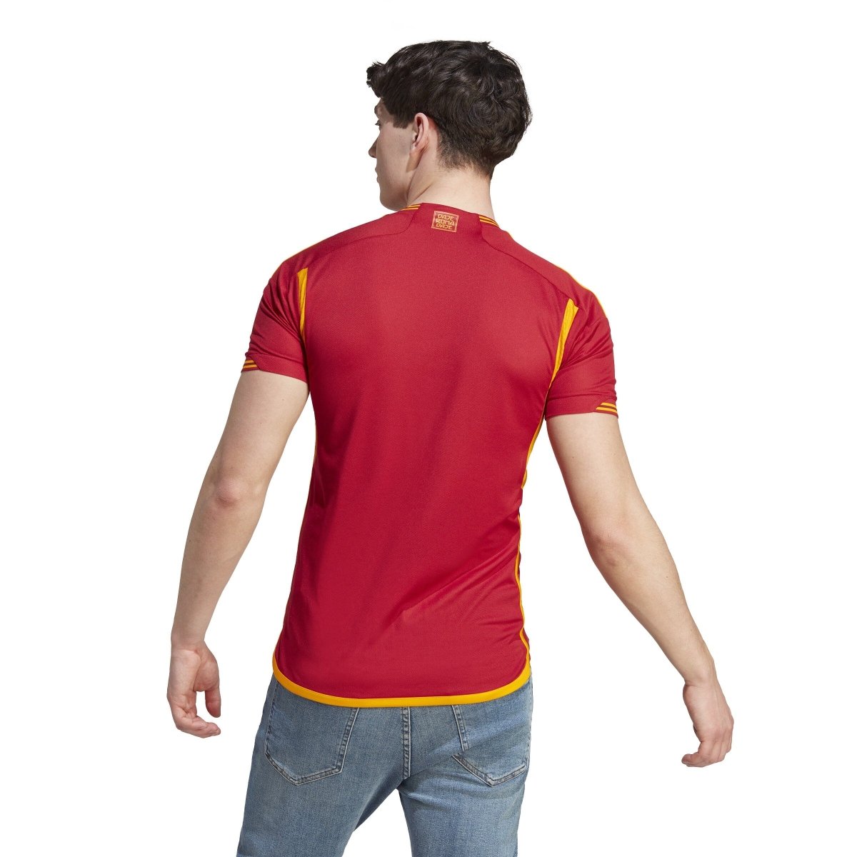 Is5846 adidas AS Roma 23/24 Home Jersey – Men's - Goal Kick Soccer