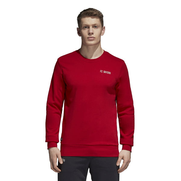 adidas Men&#39;s Bayern Munich Home Graphic Sweatshirt | CW7340 Sweatshirt Adidas 