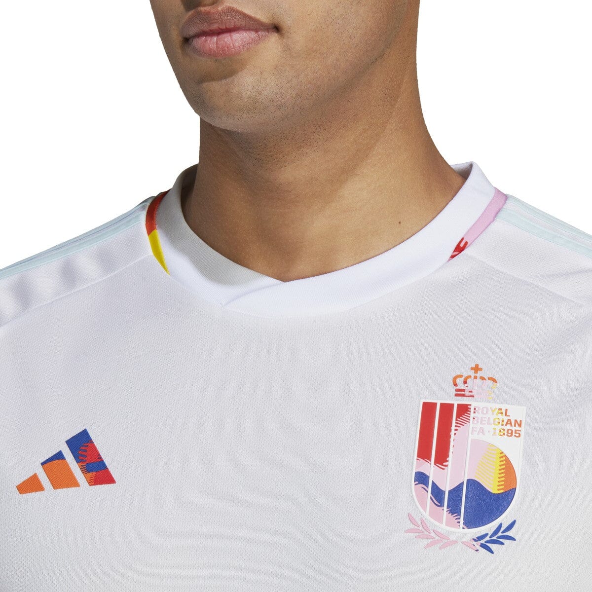 adidas Belgium 22 Away Jersey - White, Men's Soccer