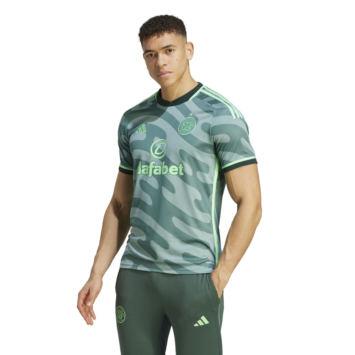 adidas Men&#39;s Celtic FC 23/24 Third Jersey | HY3330 Jersey Adidas Adult Small 