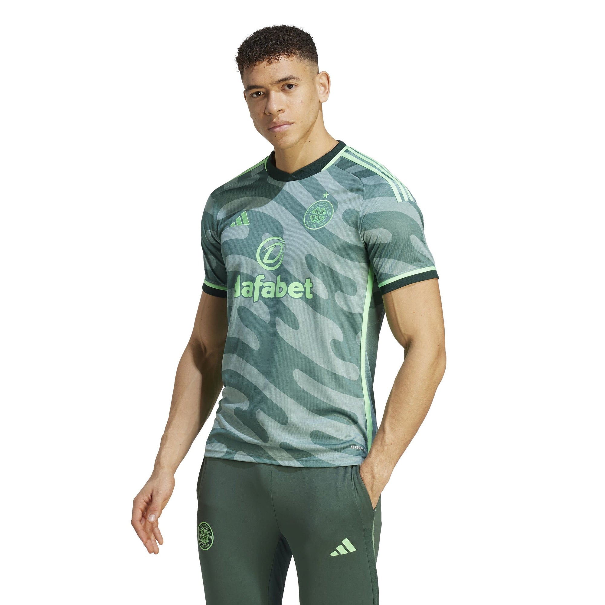 adidas Men's Celtic FC 23/24 Third Jersey | HY3330 Jersey Adidas Adult Small 
