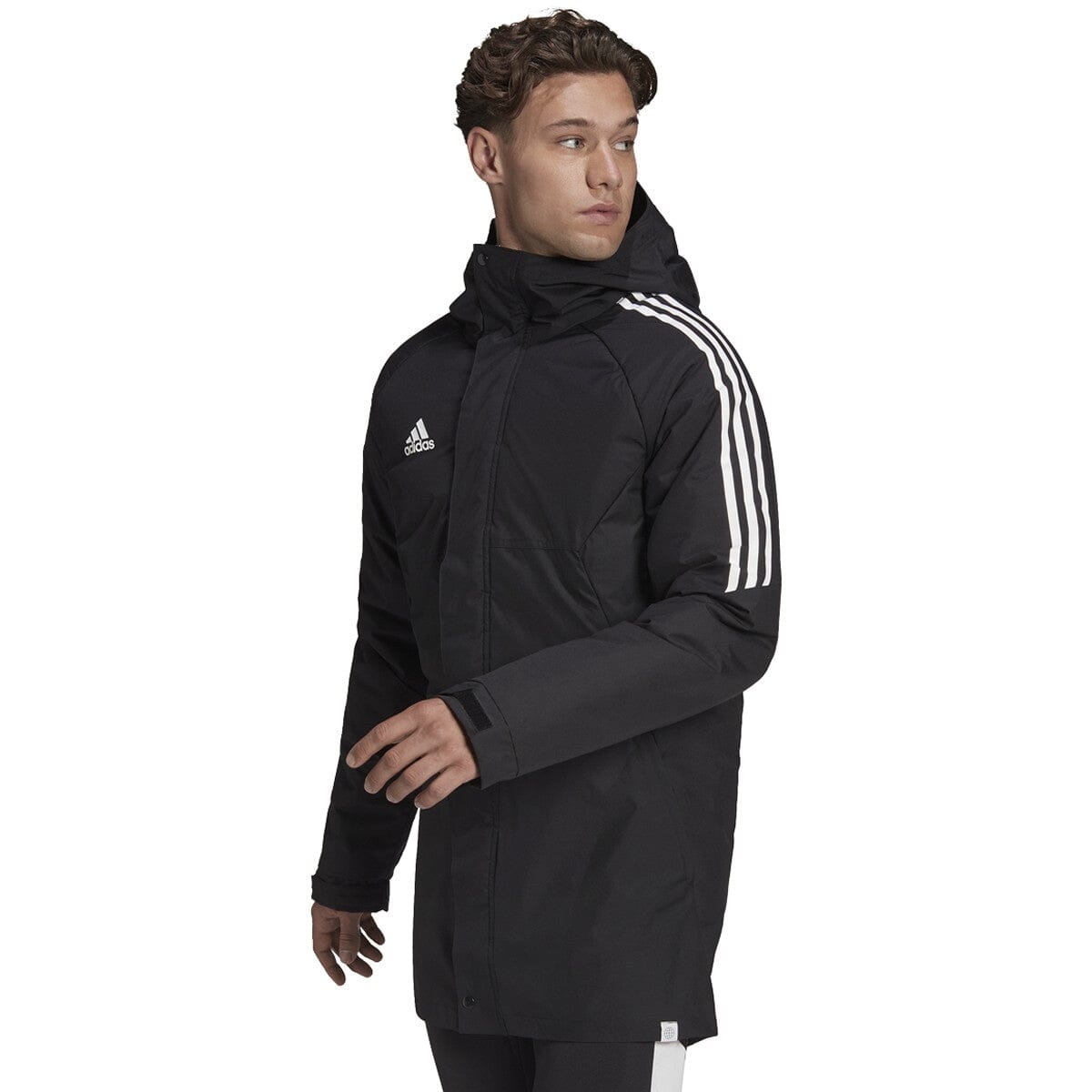 adidas Men's Condivo 22 Stadium Parka | H21252 Track Jacket Adidas Adult X-Small Black 