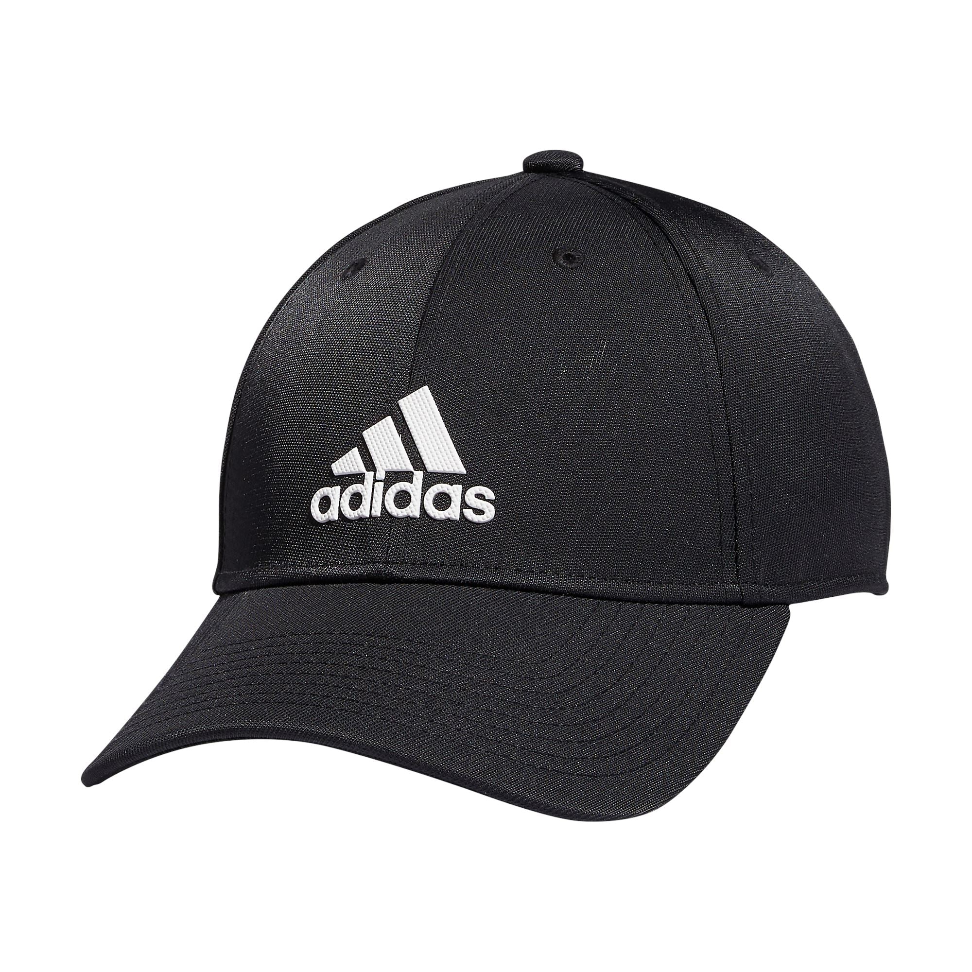 adidas Men's Decision 3 Hat | 5156024 Accessories Adidas OSFA Black / White 