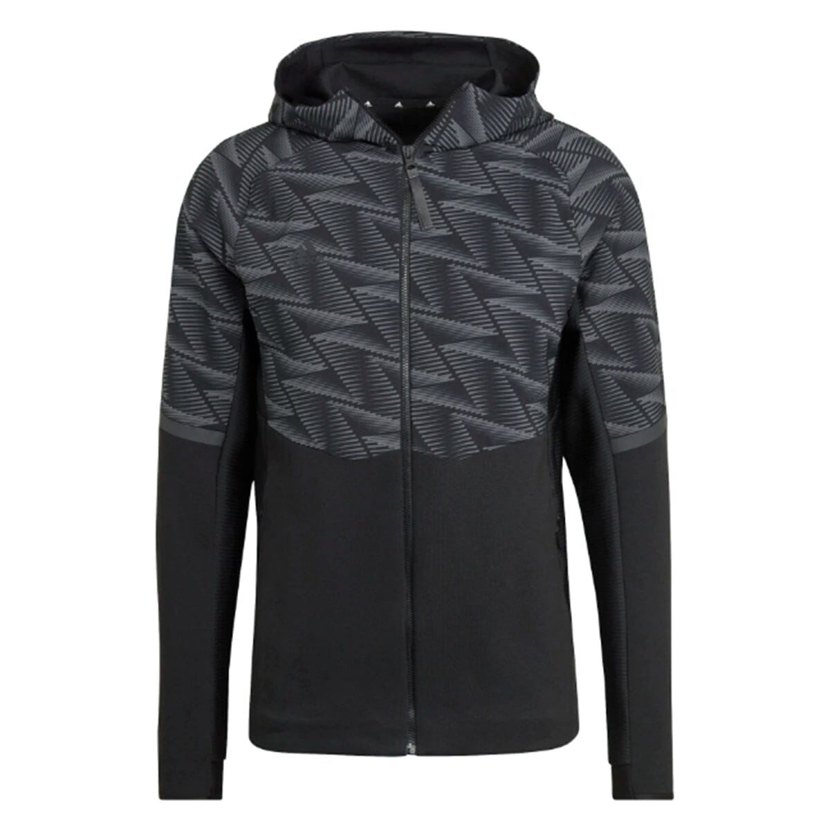 adidas Men's Designed For Gameday Full-Zip Hoodie | HI5689 Jacket Adidas Adult Small Black 
