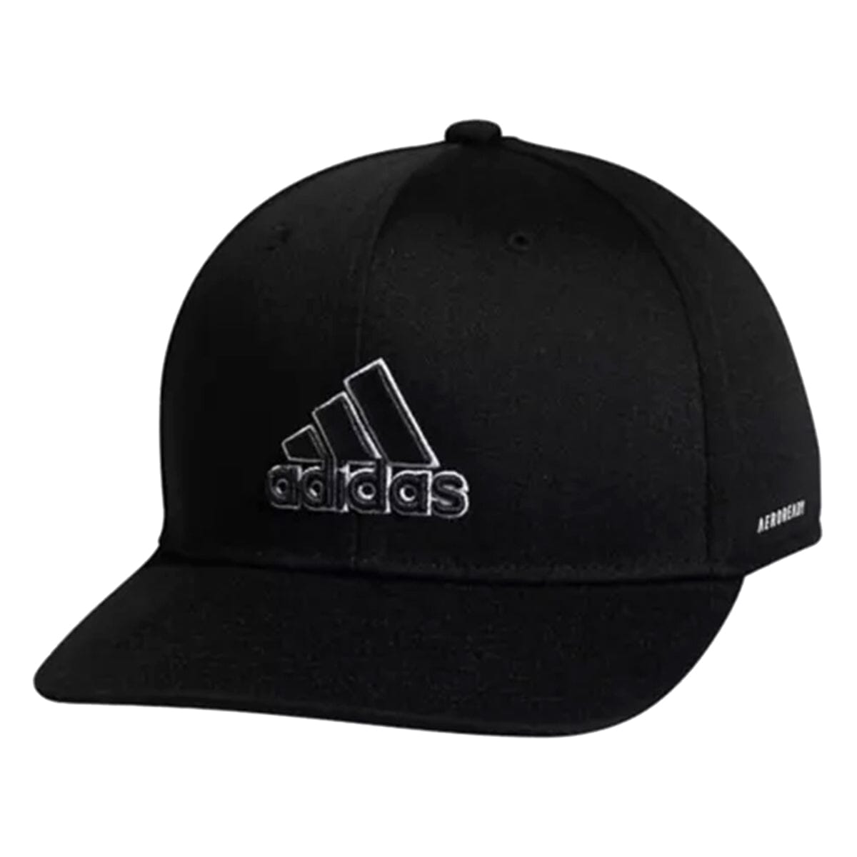 Adidas Men's Excel Performance Snapback Hat, Black/White/Grey