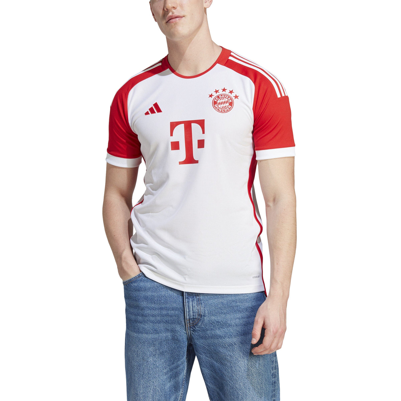 Adidas Men's FC Bayern 2023/2024 Home Jersey | IJ7442 - Goal Kick Soccer