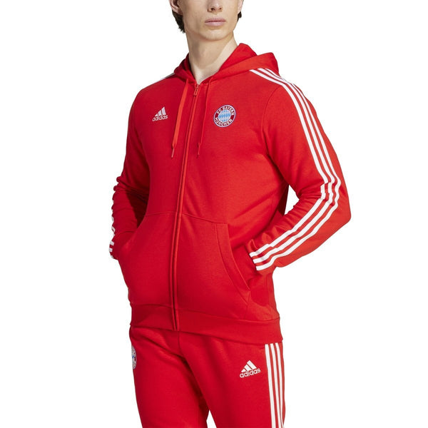 adidas Bayern München サッカーウェア XL adidas Men's FC Bayern 23/24 DNA Full Zip Hoodie | HY3284 - Goal