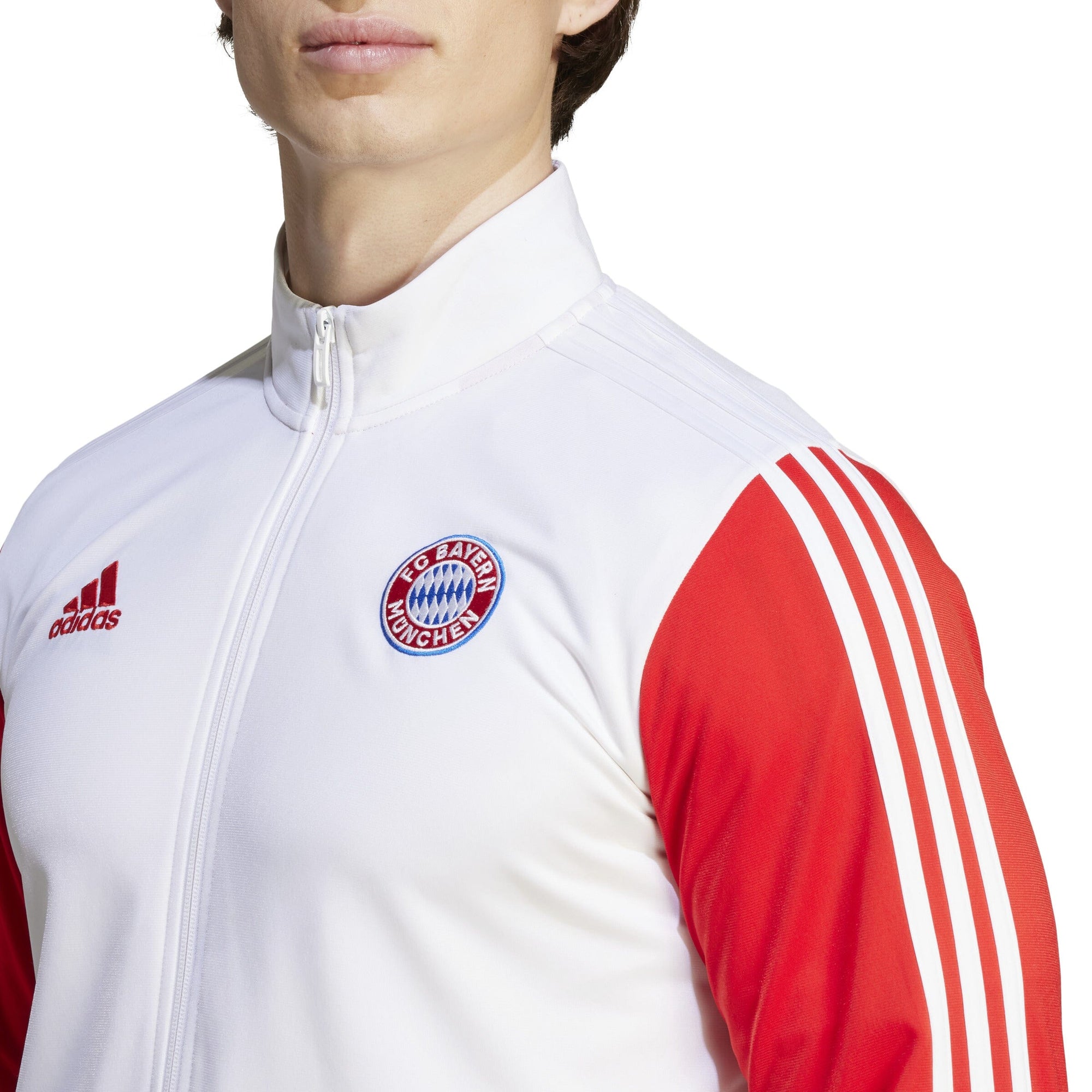 adidas Men's FC Bayern 23/24 DNA Track Top | HY3282 Track Jacket Adidas 