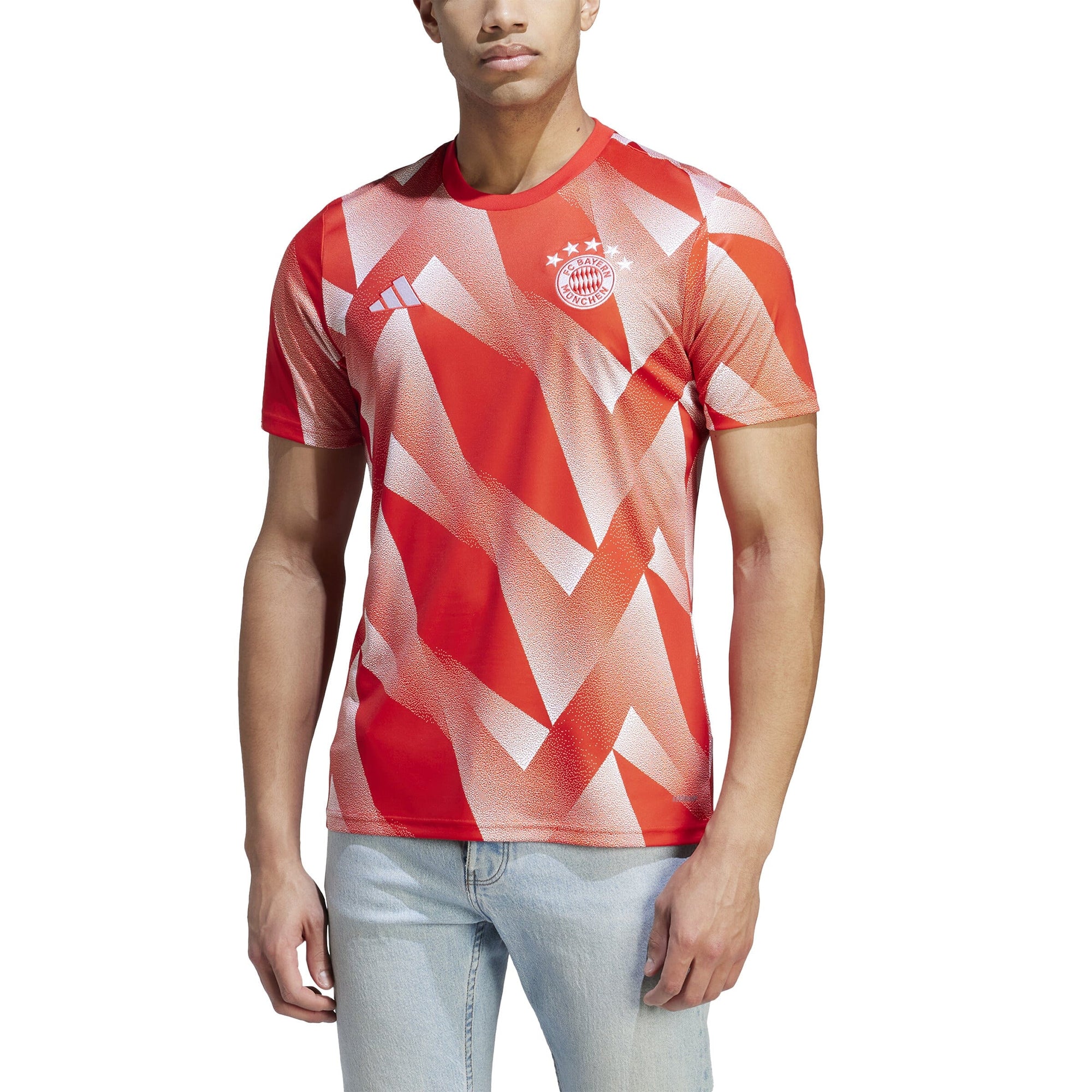 adidas Men's FC Bayern Pre-Match Shirt | IB1560 Jacket Adidas 