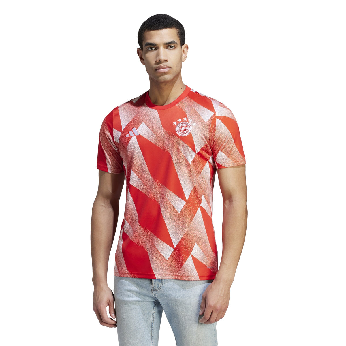 adidas Men&#39;s FC Bayern Pre-Match Shirt | IB1560 Jacket Adidas 