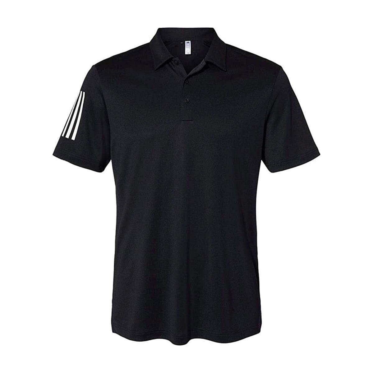 adidas Mens Floating 3-Stripes Sport Shirt | GP0238 Shirt Adidas Adult Medium Black 