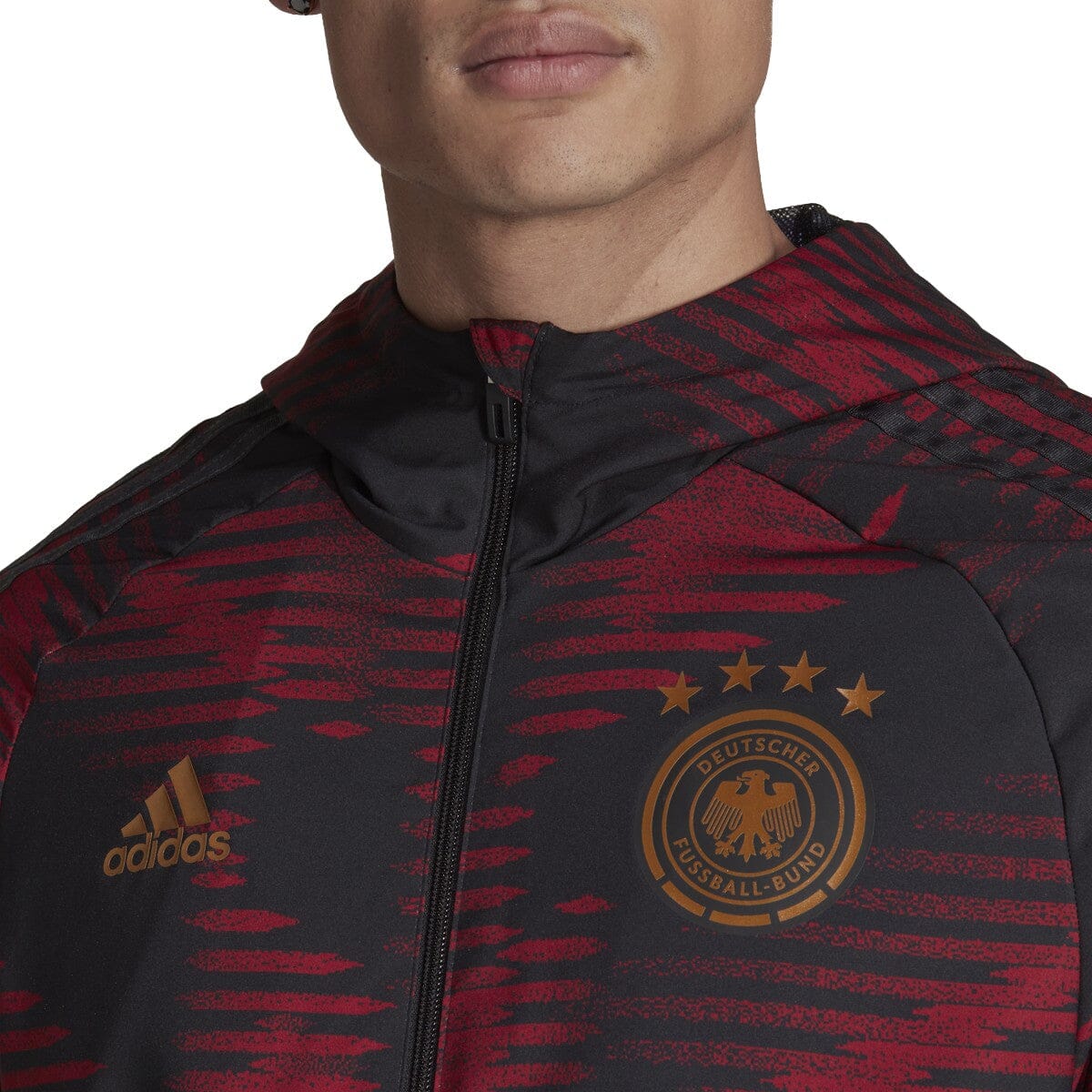 adidas Men's Germany 2022 DNA Windbreaker | HC1272 Windbreaker Adidas 