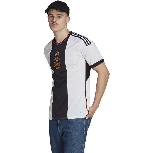 adidas Mens Germany 2022 Home Jersey | HJ9606 Jersey Adidas Adult Small White 