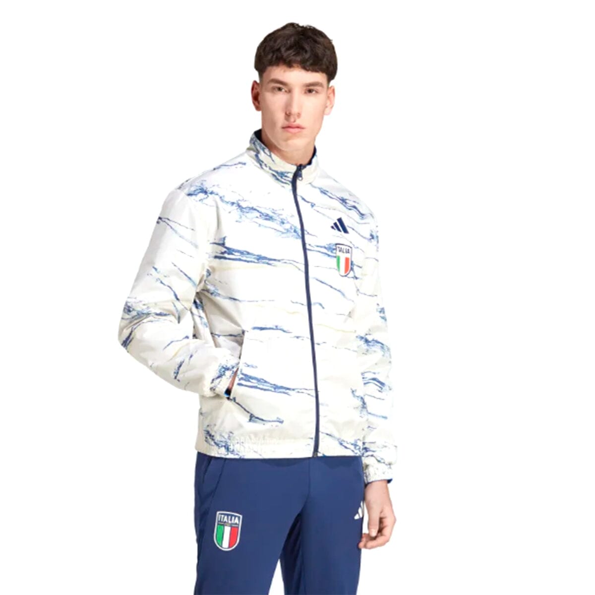 adidas Men's Italy 2023 Anthem Jacket | HT2186 Jacket Adidas 