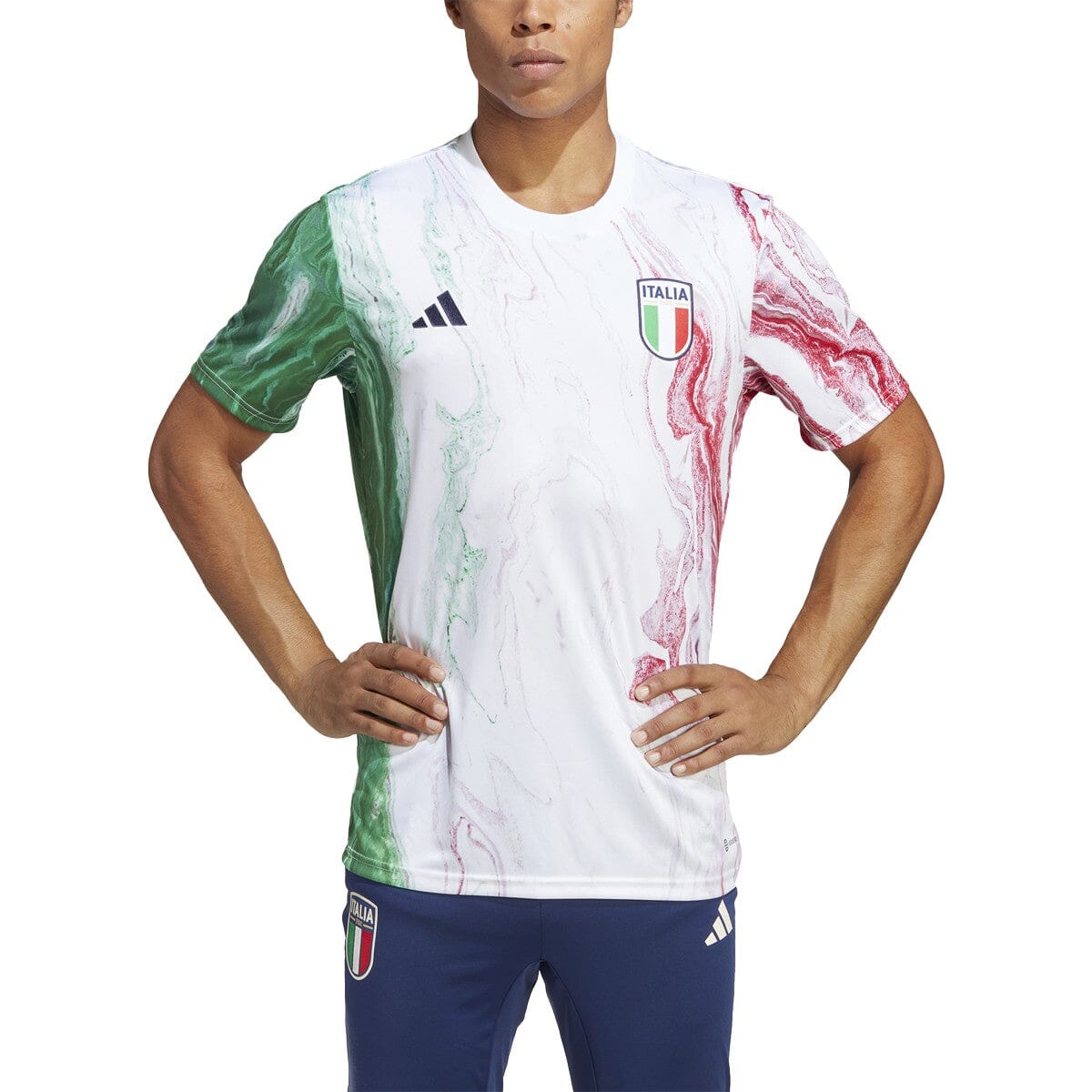 adidas Men's Italy 2023 Pre Match Shirt