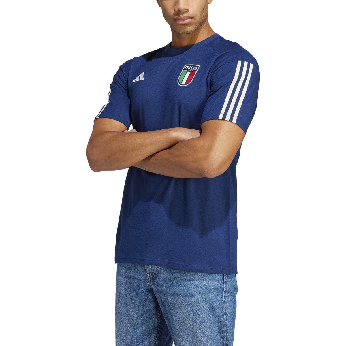 adidas Men's Italy 2023 Tiro Cotton Tee | HS9860 Shirt Adidas 