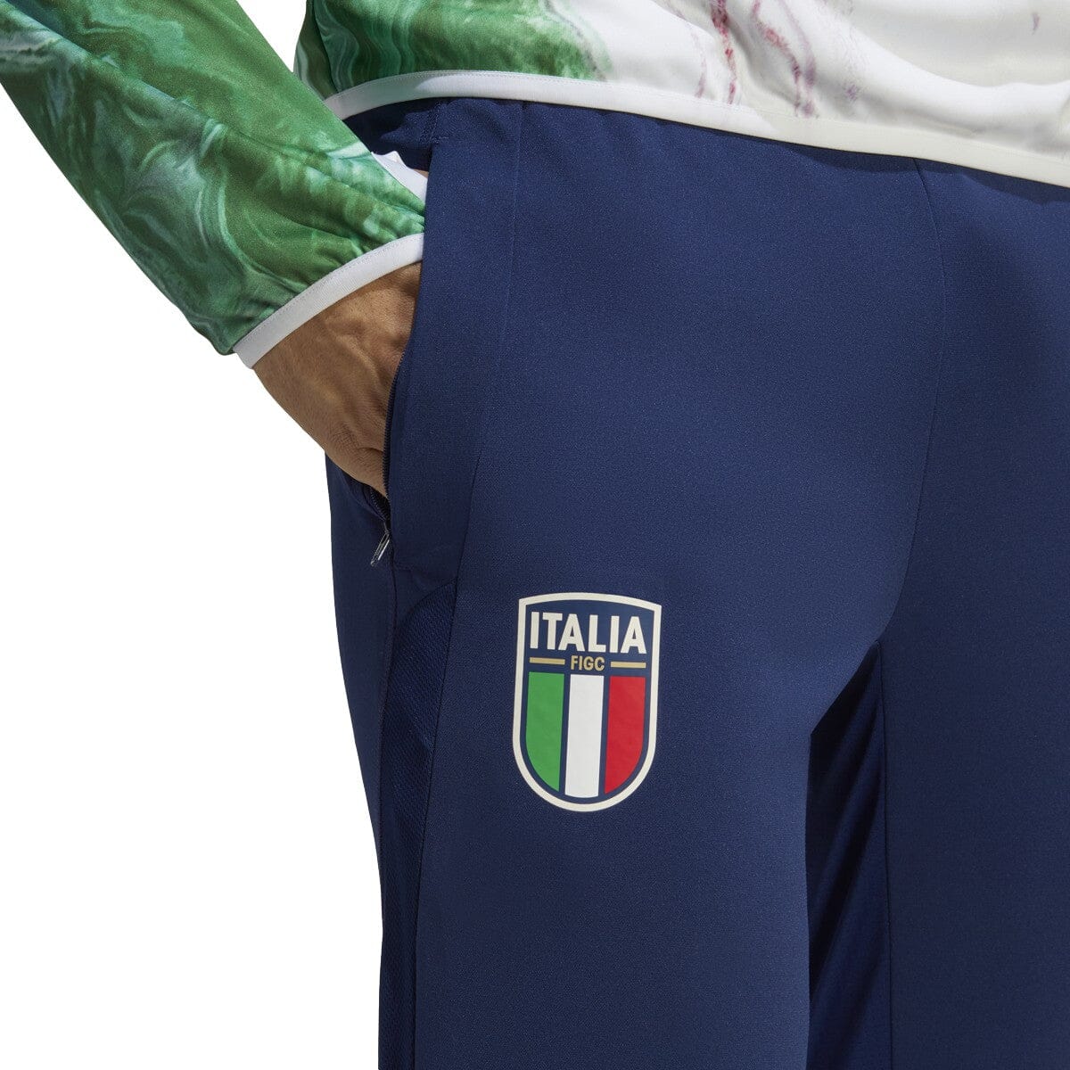 adidas Italy Tiro Training Pants, Blue