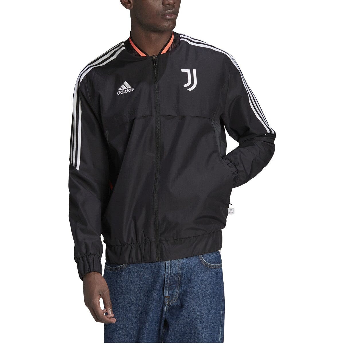 adidas Men's Juventus 2022/2023 Anthem Jacket | H67135 Goal Kick Soccer 